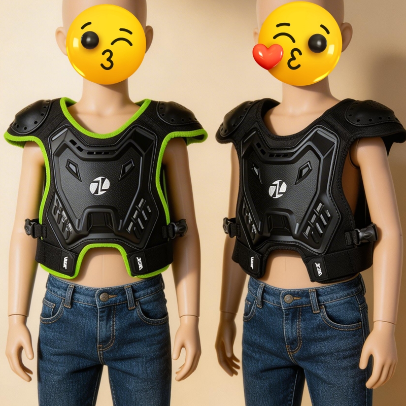 Motorcycle Gear Vest - 어린이용 오토바이 아머 조끼, 모토크로스 MTB
