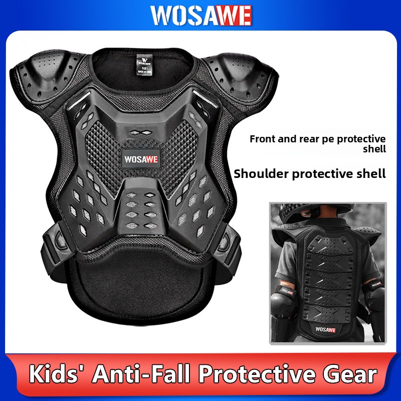 Motorcycle Gear Vest - WOSAWE 오토바이 바디 아머 조끼 가슴