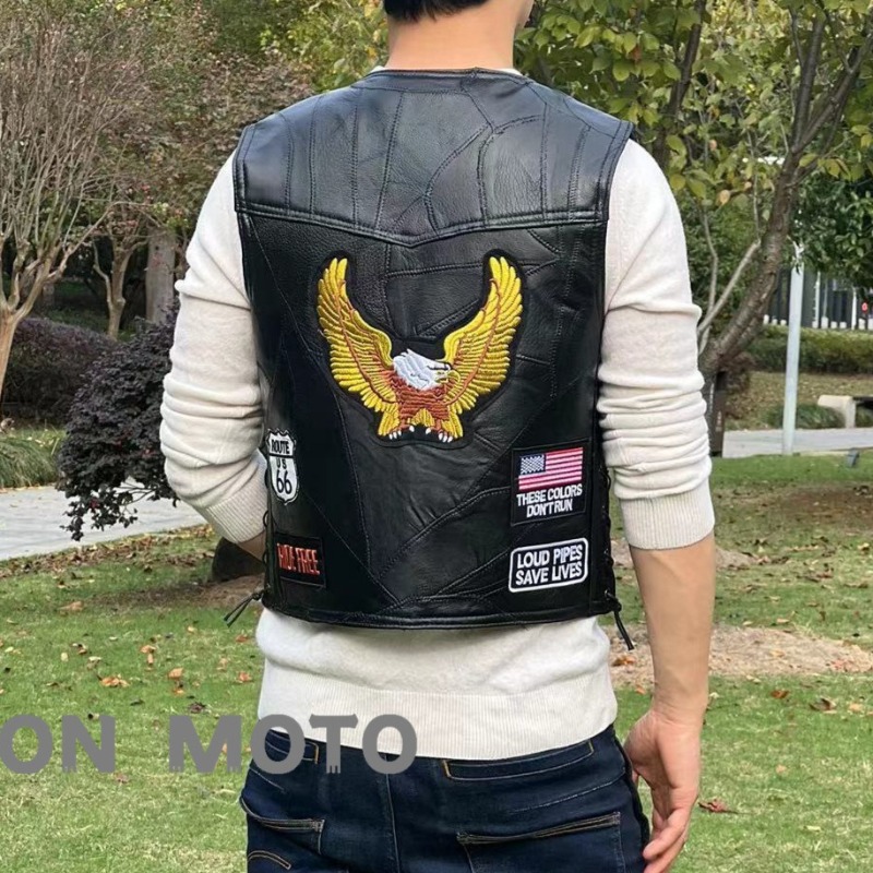 새로운 오토바이 조끼 남성용 카페 모토 스트리트 재킷  - Motorcycle Gear Vest 리뷰 및 가격