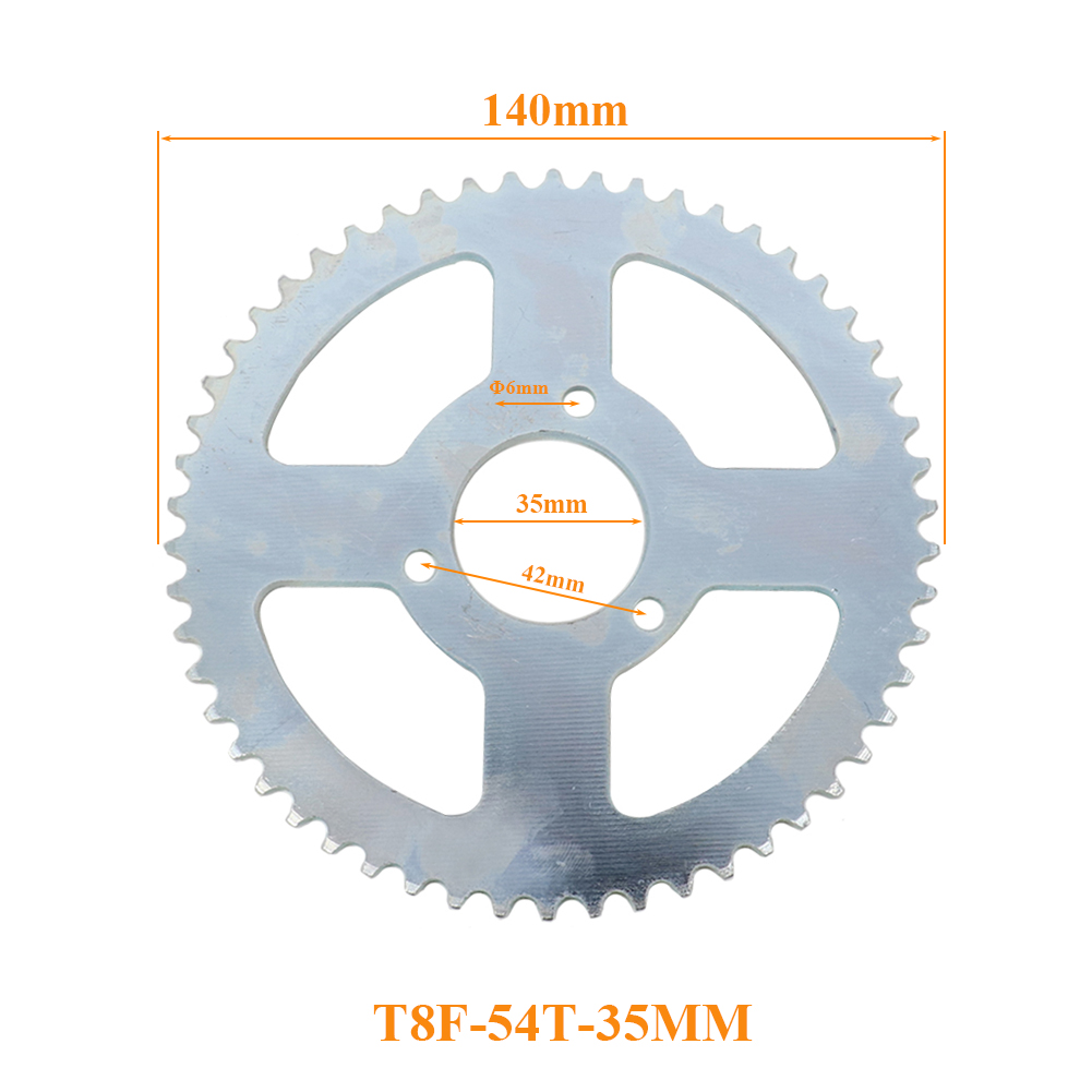 모터사이클 T8F 54T 35mm 리어 체인 스프로킷  - Motorcycle Gear Garage Storage 리뷰 및 가격