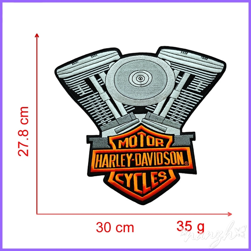 장식용 벨크로 패치 오토바이 자수 천 패치 가죽 바느질 - Motorcycle Gear Harley Davidson 리뷰 및 가격