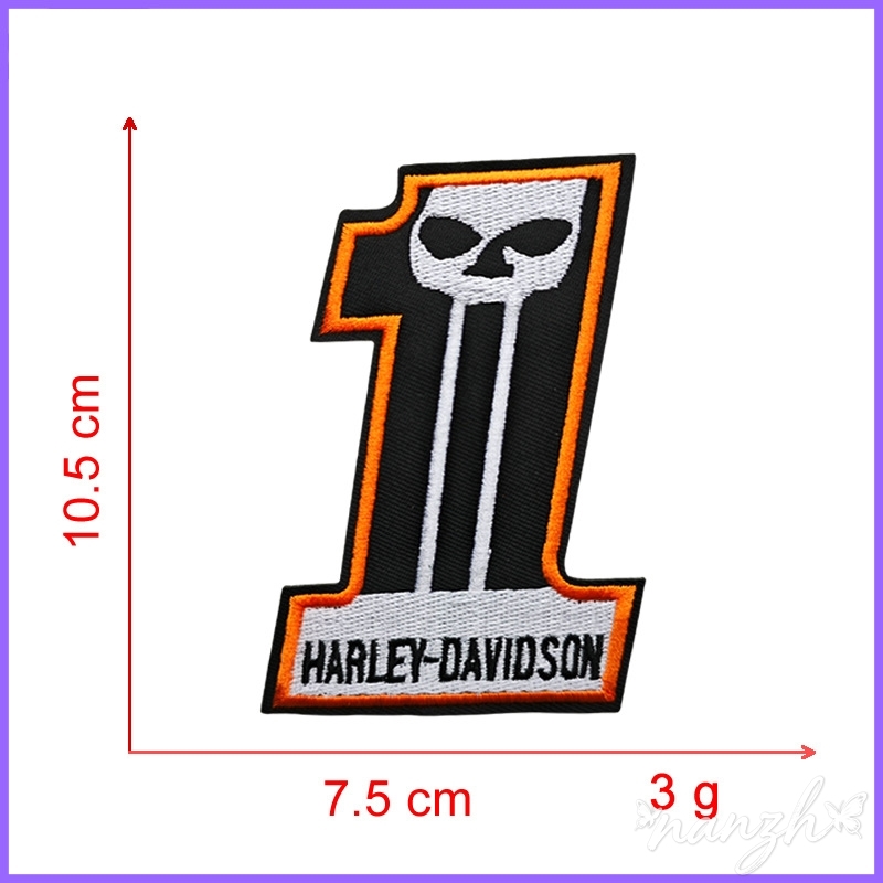 장식용 벨크로 패치 오토바이 자수 천 패치 가죽 바느질 - Motorcycle Gear Harley Davidson 리뷰 및 가격