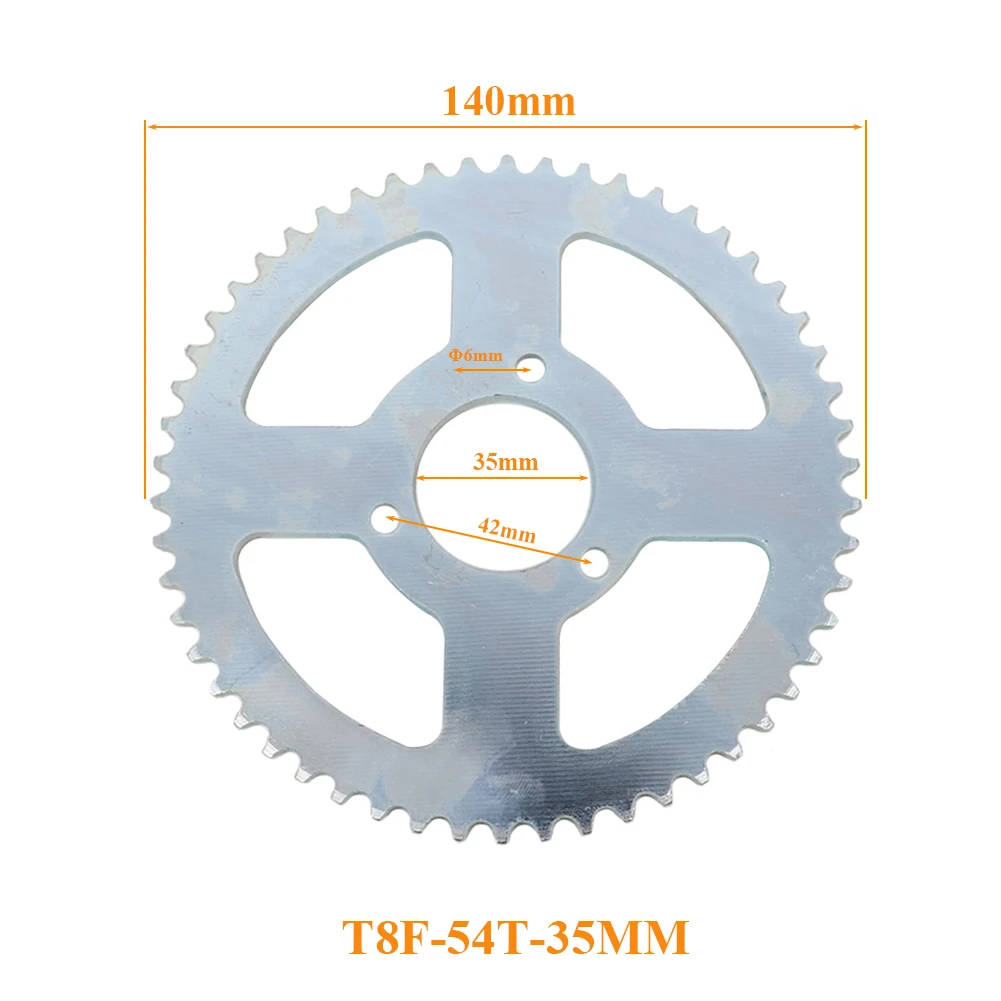 모터사이클 T8F 54T 35mm 리어 체인 스프로킷  - Motorcycle Gear Garage Storage 리뷰 및 가격